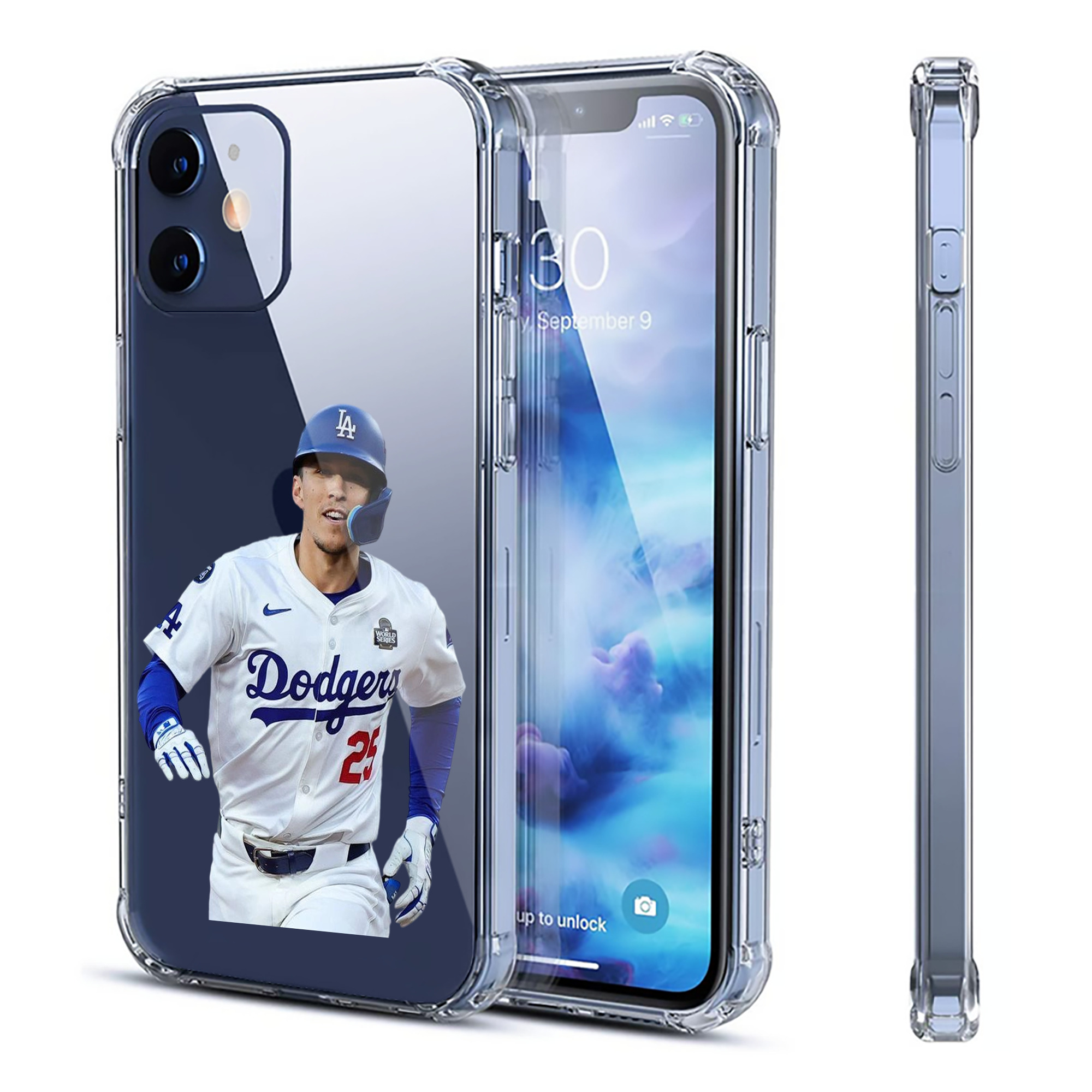  Clear IPhone 12 Case – Soft TPU With UV Print – Enhanced Drop Protection, Precise Fit, Anti-Fingerprint, Customizable Design, Scratch-Resistant, Yellow-Resistant